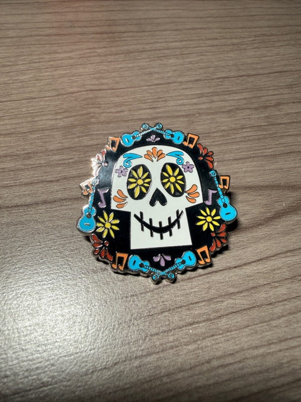 Sugar Skull Disney Trading Pin